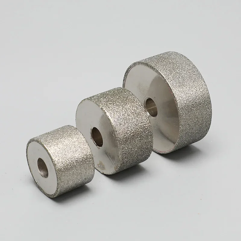 Parallel Diamond Electroplating Small Grinding Abrasive Wheel Inner Circle Tungsten Steel Milling Cutter Sharpening Dia12~50mm