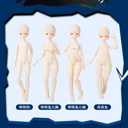 New 1/4 Corvus Original Imomodoll Doll's Head White/Tan Skin Body Girl Toys Dress Up Gift Soft Rubber MJD BJD Doll Accessories