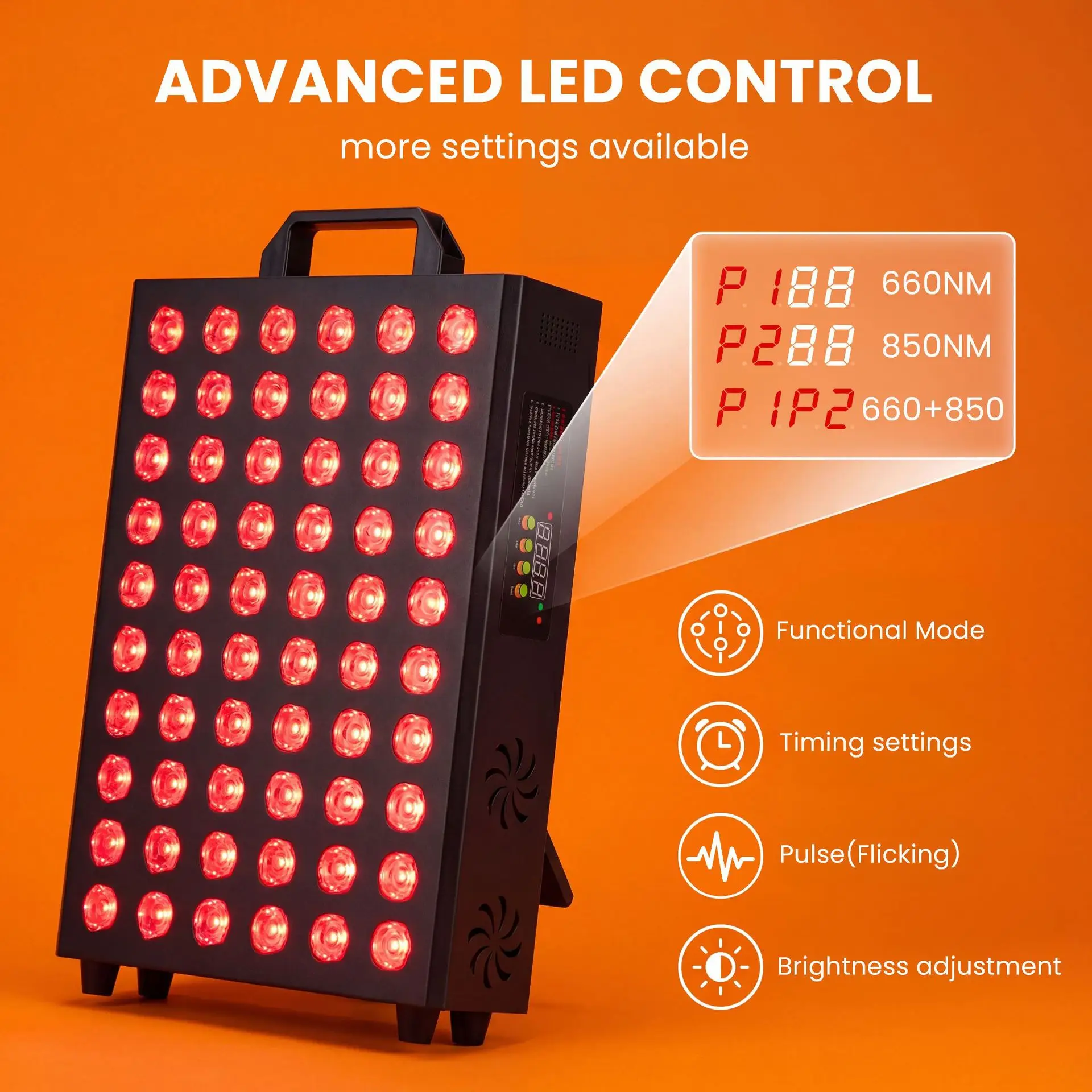 300WLED Beauty Remote Control Infrared Physiotherapy Red Light Physiotherapy Light