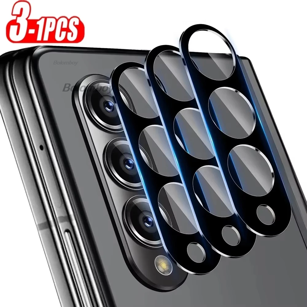 

1-3pcs 9H Camera Lens Protector For Samsung S26 S25 Ultra S24 S23 Plus S22 S21 S20 FE Tempered Glass Film For Galaxy Z Fold 3 4