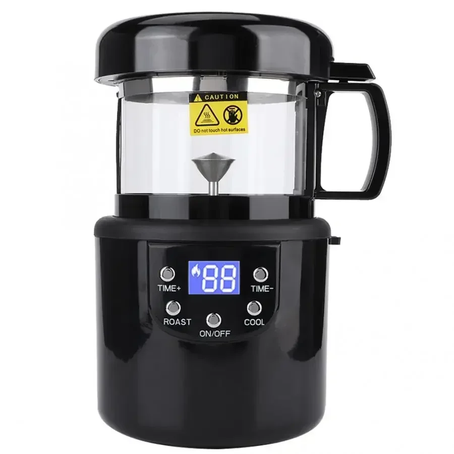 80-100g CE/CB Hause Kaffeeröster Elektrische Mini Kein Rauch Kaffee Bohnen Backen Rösten Maschine EU Stecker 110-240V 1400W