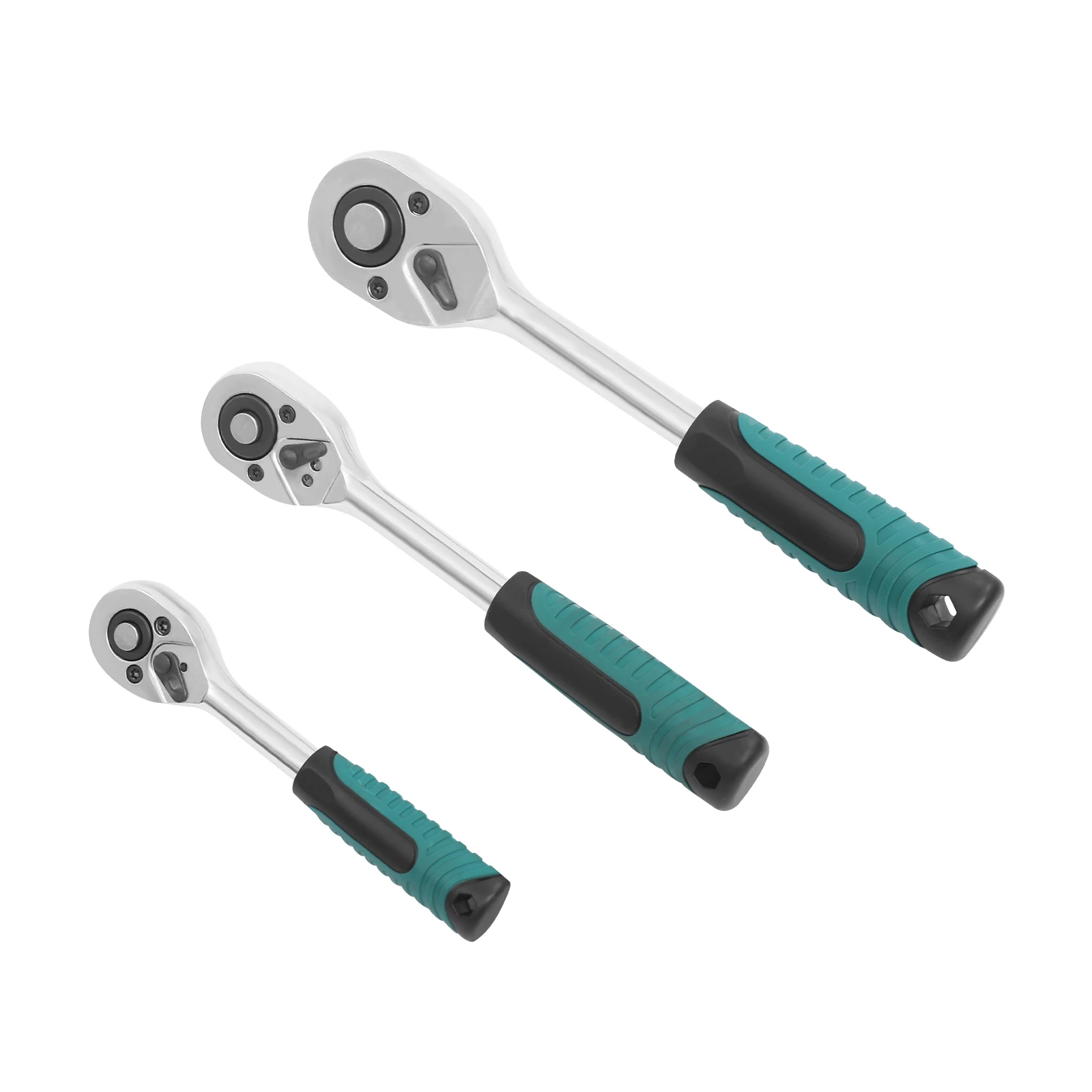 ชุดด้ามขันหัวต่างๆ, ชุดประแจบล็อก, กล่องประแจแบบมีวงล้อ 216 ชิ้น, เหล็กโครเมียมวานาเดียม, ผ่านการอบชุบ, ผิวขัดเงา, ป้องกันสนิม