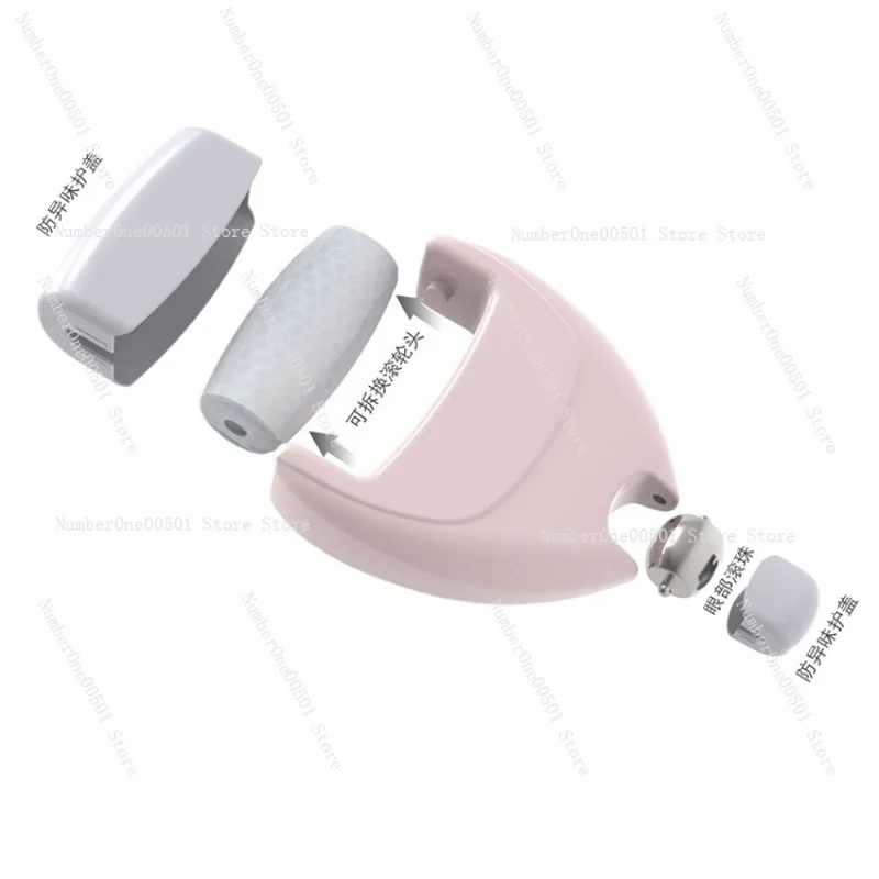 Heart Shape Ice Roller 2 in 1 Facial Massager for Eye Face Cooling Therapy Puffiness Reduce Skin Care Tool