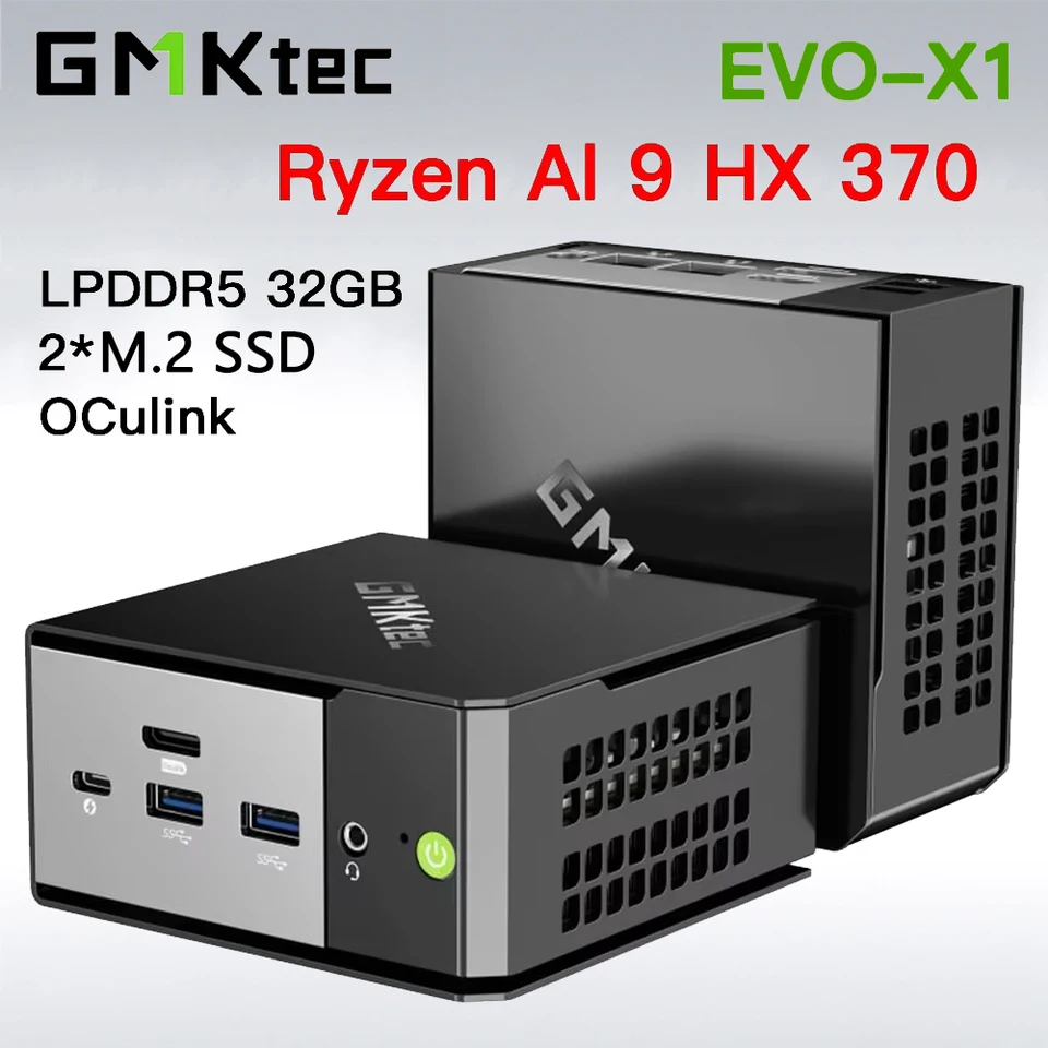 ほぼ未使用 GMKtec EVO-X1 メモリ64gbモデル Amazon.com: GMKtec EVO-X1 AI Mini PC AMD Ryzen AI 9 HX-370 Series