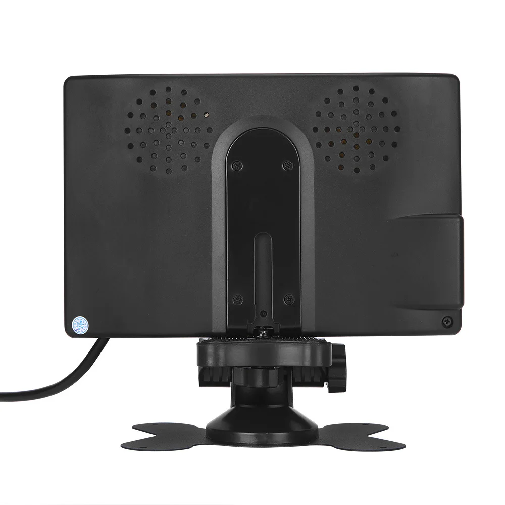 Truck Caravan Rear View HD LCD Monitor System + Reverse Camera, TFT-LCD Screen, Adjustable Mount & Adhesive Strips