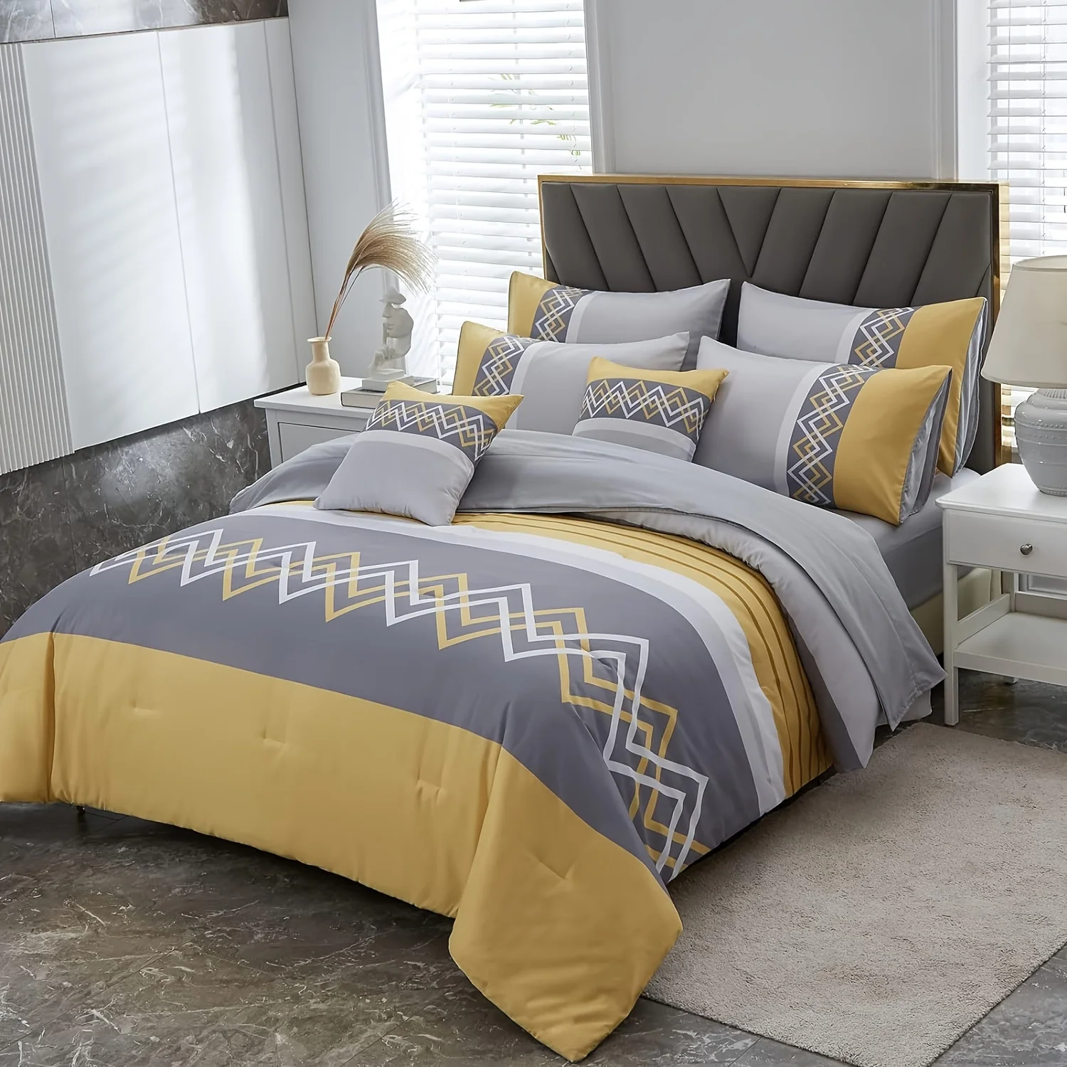 Bed Sheet Microfiber - 6피스 마이크로화이버 이불 세트 (시트와 베갯잇