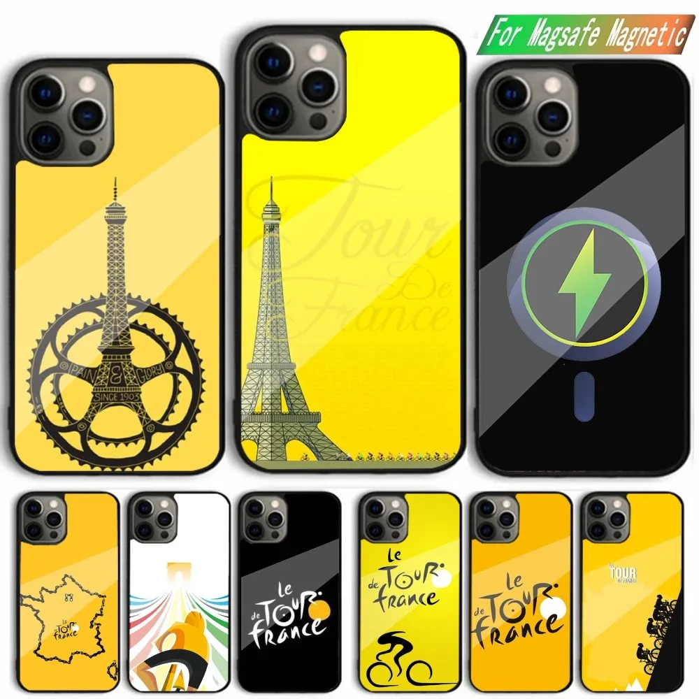 

Hot T-TOUR-DE-FRANCE Phone Case For iPhone 15,14,13,12,11,Plus,Pro,Max Mini Magsafe Magnetic Wireless Charging