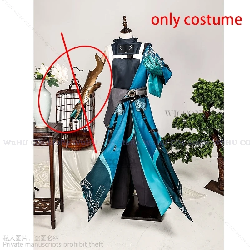 New Game Wuthering Waves Adult Woman Jiyan Anime Cosplays Cosplay Costume Wig  Ji Yan Cos Handguard Halloween Party Clothings