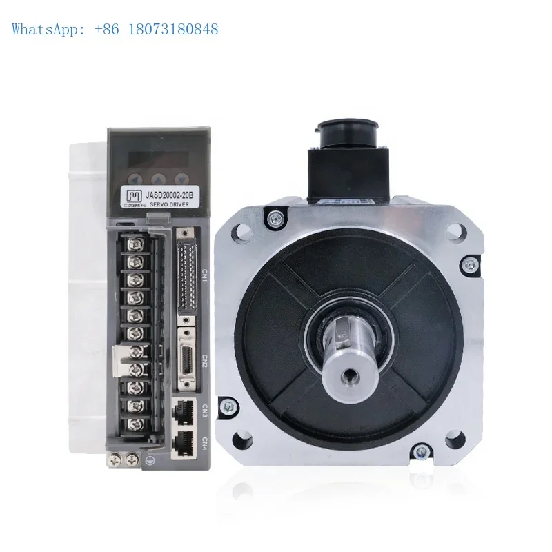 130JASM520220K-17B+JASD20002-20B 220V High speed and high accuracy 2000W 2000rpm servo motor with drive