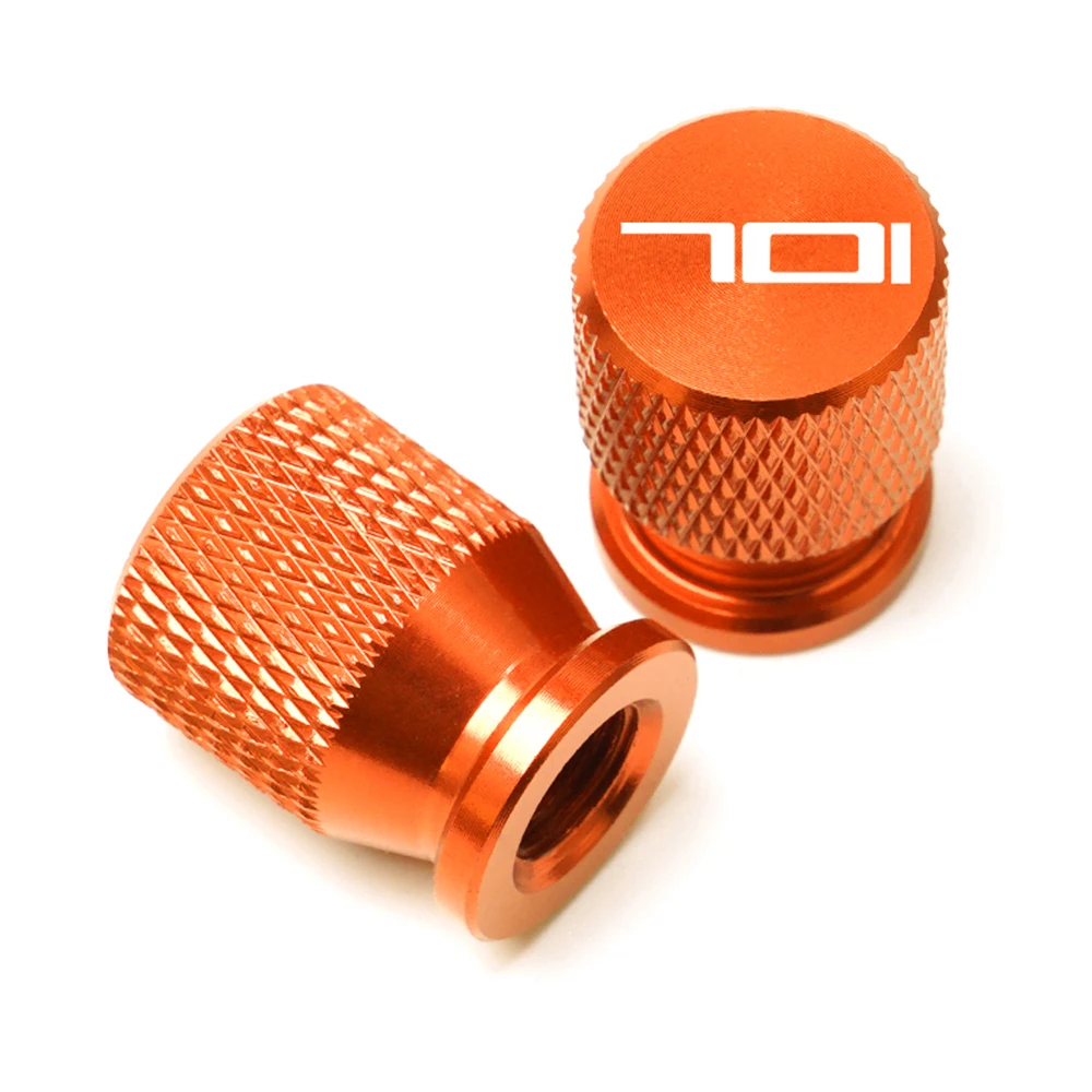 With Logo "701" Motorcycle CNC Aluminum Valve Core Cap Aerated Mouth Tires Gas Nozzle Cover For Husqvarna 701 SUPERMOTO & ENDURO view 6