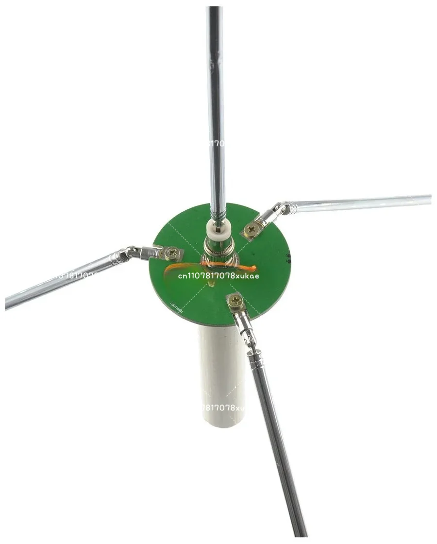 Umbrella GP Antenna FM FM Transmitter and Receiver, Combined Vibrator 68-350 MHz Broadband BNC/Q9 Connector