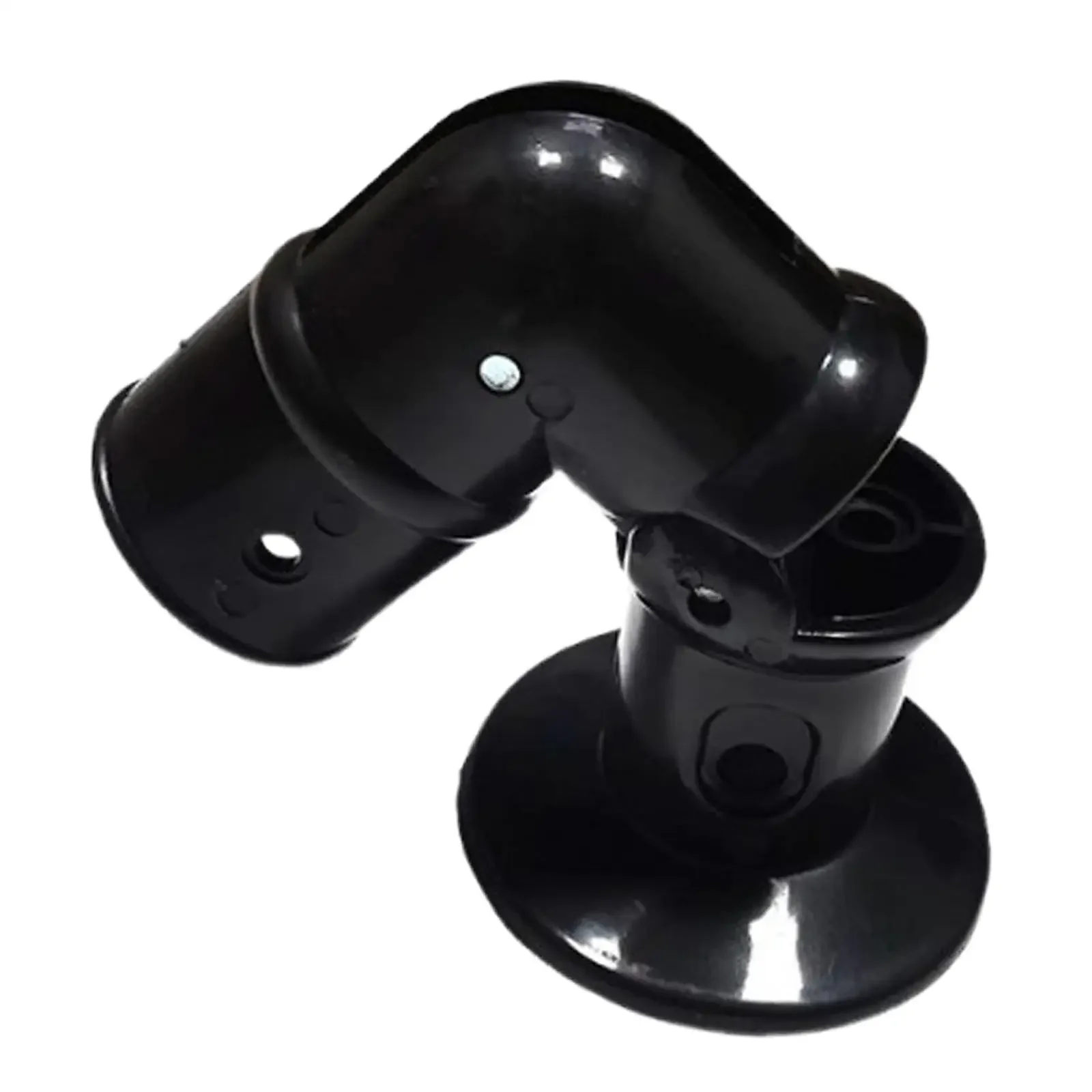 Patio Umbrella Bend Head Holder Replacement Plastic Connector Parasol Heavy Duty Bracket for Balcony Courtyard