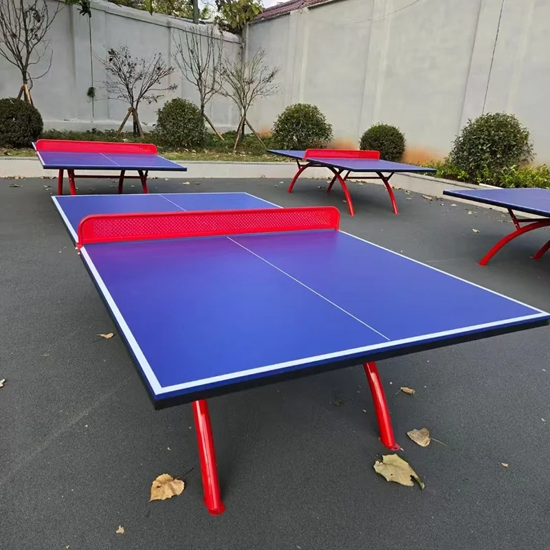 

Foldable Collapsible Outdoor/Indoor Household Standard Table Tennis Table for Table Tennis and Badminton