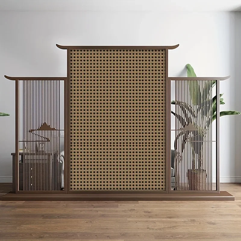 45cm Retro Rattan Pattern Self-Adhesive Bedroom Wood Grain Sticker Peel and Stick TV Background Removable Waterproof Wallpaper