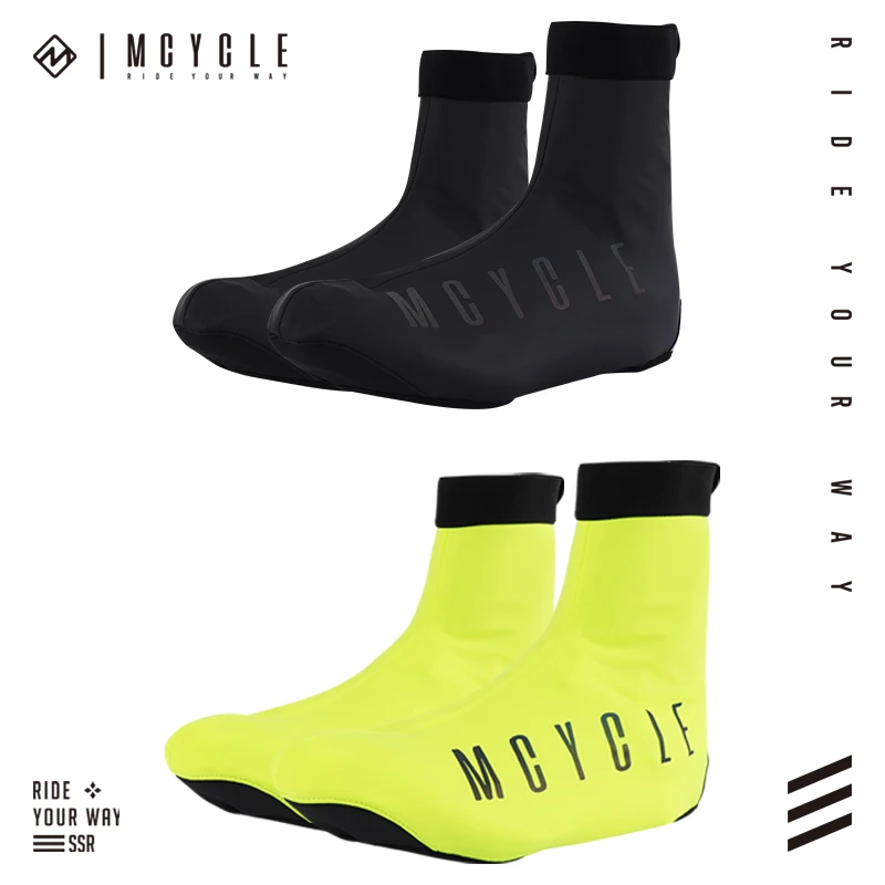 

Mcycle MTB Road Cycling Shoe Cover Windproof Waterproof Outdoor Riding Winter Thermal Bicycle Overshoes for Men Women