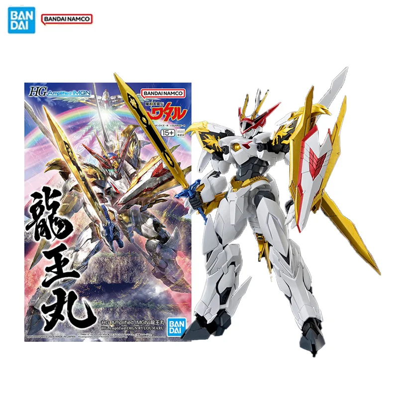 

Bandai оригинальная фигурка Mashin Souzouden Wataru модель комплект HG усиленная IMGN Ryuoumaru коллекция экшн-фигурка модель игрушки