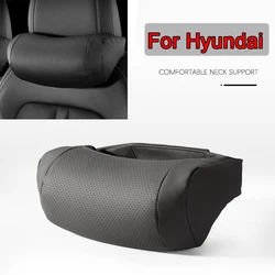 New Car Headrest Neck Support Soft Seat Neck Pillow Comfort Breathable For Hyundai Santa Fe Sonata Tucson Kona I30 IX25 IX35