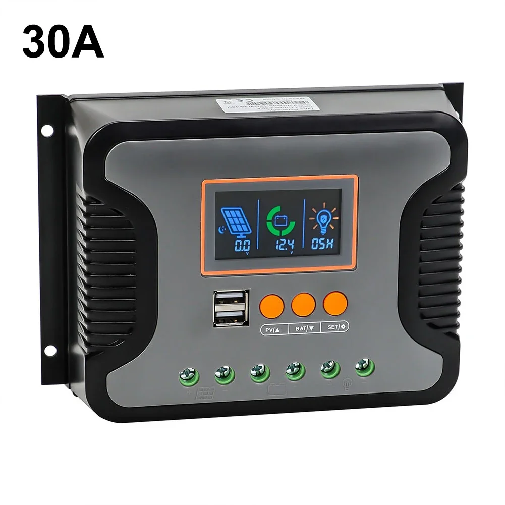 

35A 50A Output Current For Off-grid Solar Systems Dual Control Solar Charger 12V 24V 36V 48V Controller Battery Life Extender