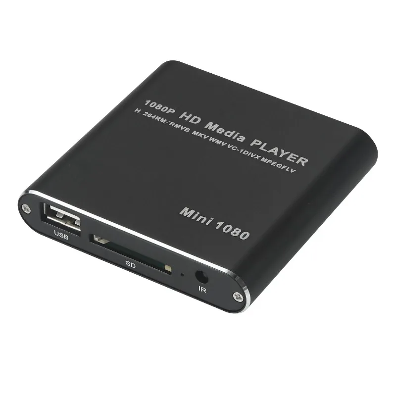 HDMI USB Внешний HDD Мультимедийный плеер Full HD 1080P 1080p MKV USB SD Медиаплеер с SD Media TV Box