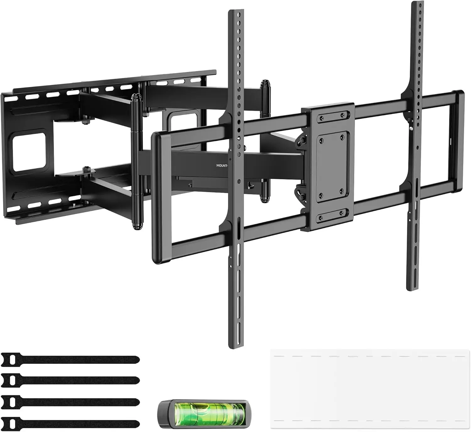 

Heavy Duty Full Motion TV Wall Mount for Extra Large TVs, Max VESA 900x600, Holds up to 264lb, Swivel Tilt Extension, Fits 60-120 inch TVs