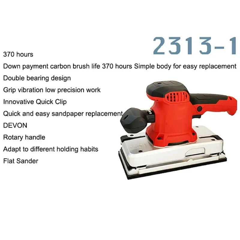 

New 220v New Power Tools Flatbed Sander Sandpaper Machine Flat Grinder Woodworking Polisher Electric Sander