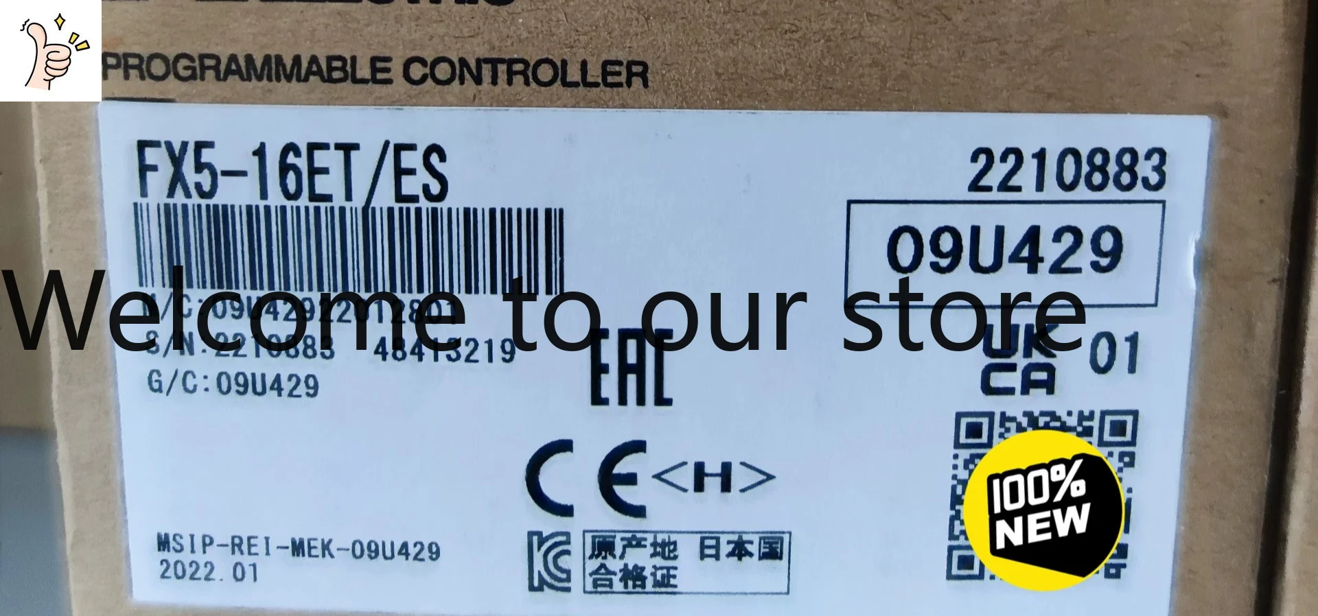 Brand New Original Genuine Model FX5-16ET/ES, In Stock! Ten Compensations For One Fake