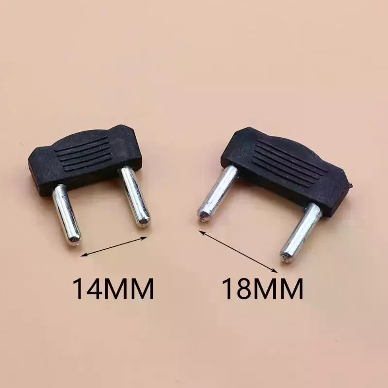 10Pcs 14mm 18mm Pitch Connecto Plug  Audio Video Terminal Block Banana Plug 3mm Needle Short-circuit Plugs