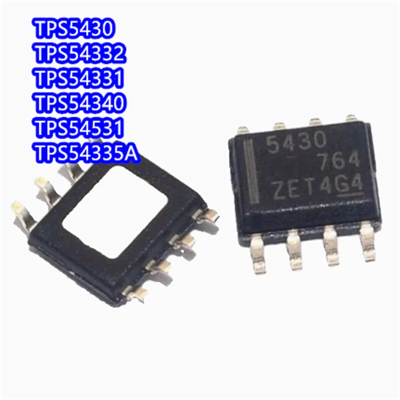 (10PCS)  voltage regulator chip TPS5430 TPS54332 TPS54331 TPS54340 TPS54531 TPS54335A DDAR brand new original equipment