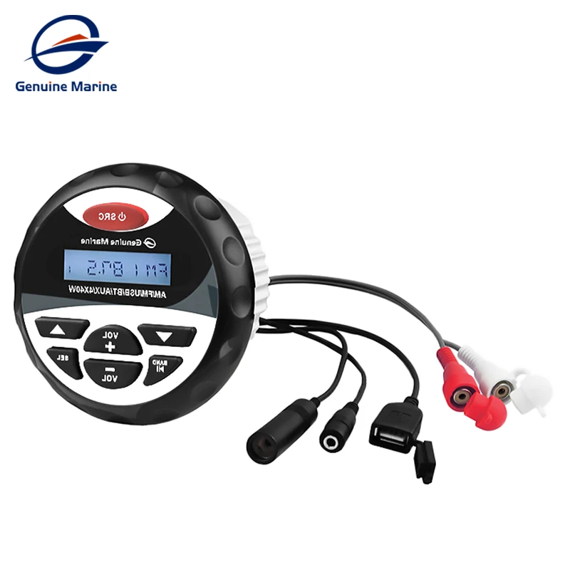 مركبة بحرية يخت سيارة RV مقاوم للماء BT / USB / مشغل MP3 #3