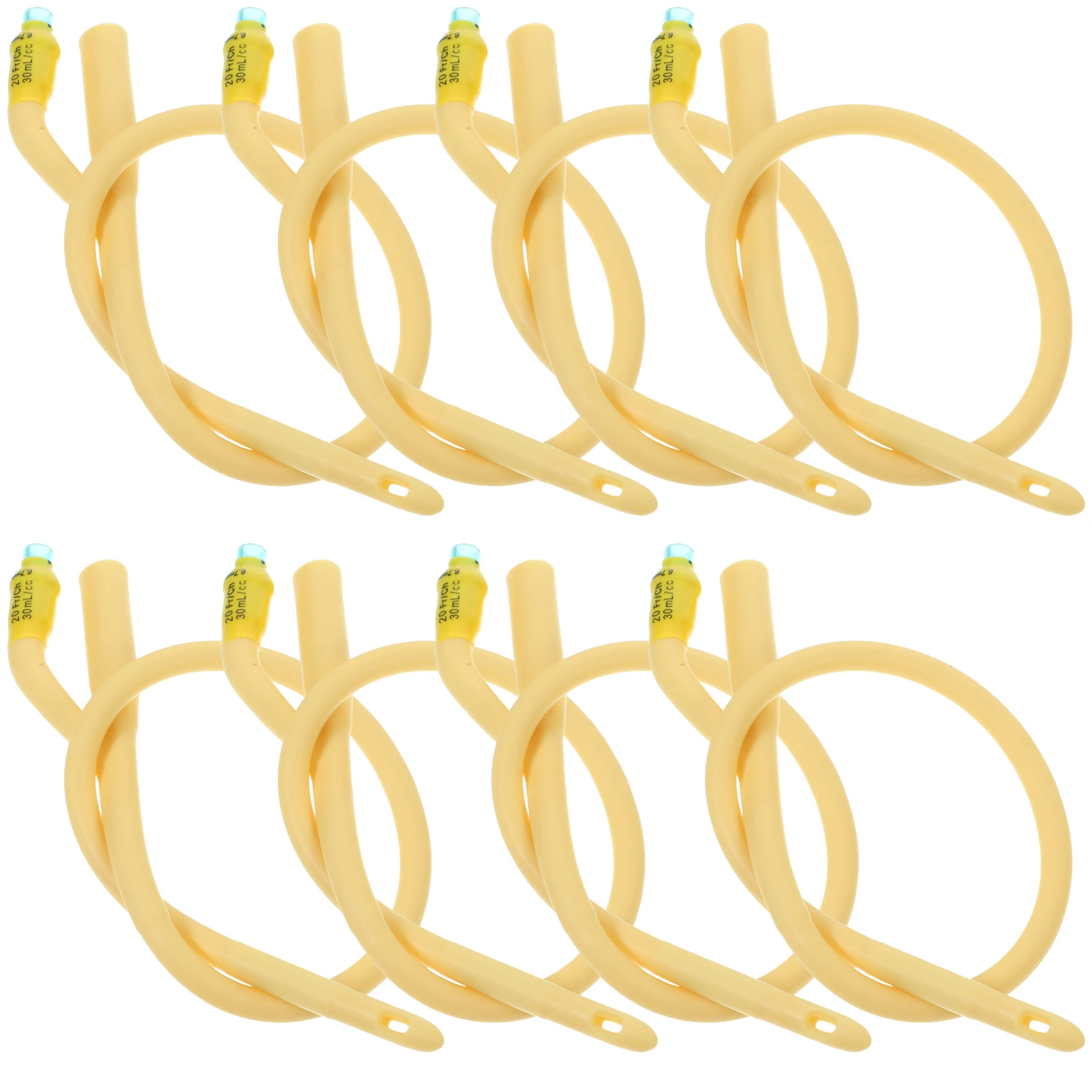 12 Pcs Urinary Catheter Disposable Catheters Dual-chamber Urine Aldult Patient Urethral Tube