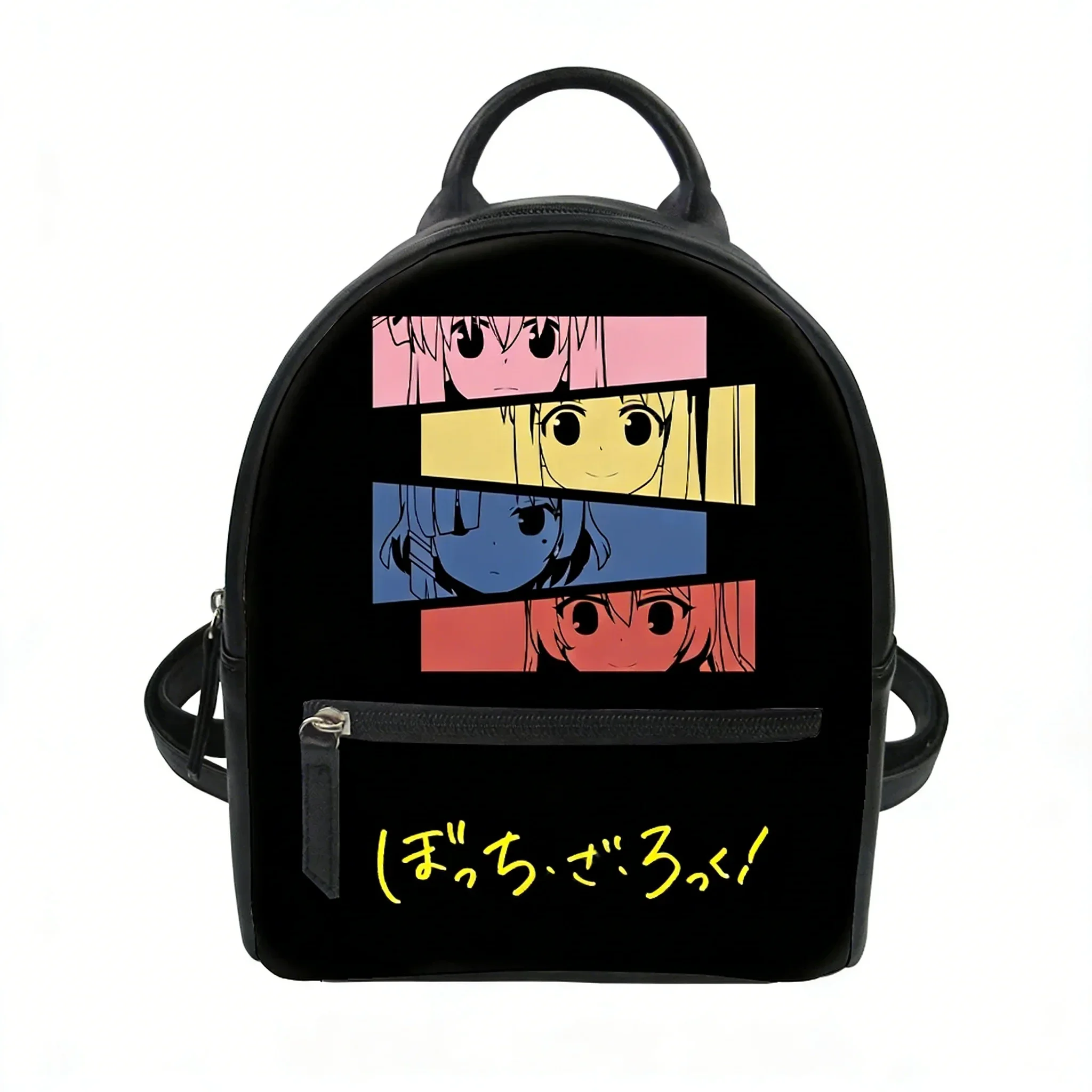 

Bocchi the Rock Backpack Purse Womens Schoolbag Customized Double Shoulder Bag High Quality Mini Daypack Leather Travel Bag Gift