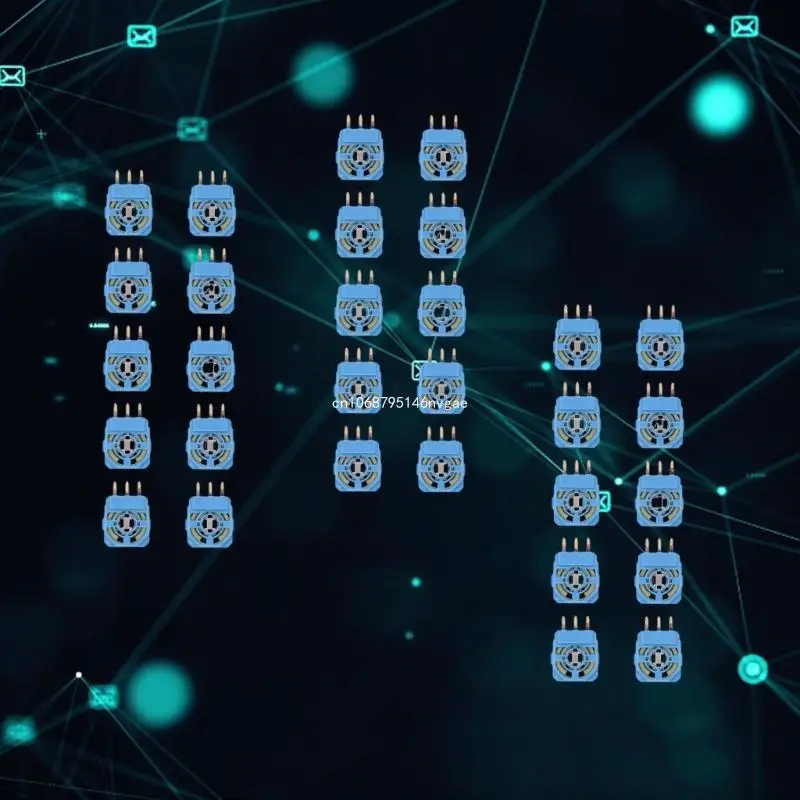 Control PCB with Blue Potentiometer Sensing Module Resistor for Gamepad Controller, Solve Drift Optimally New Dropship