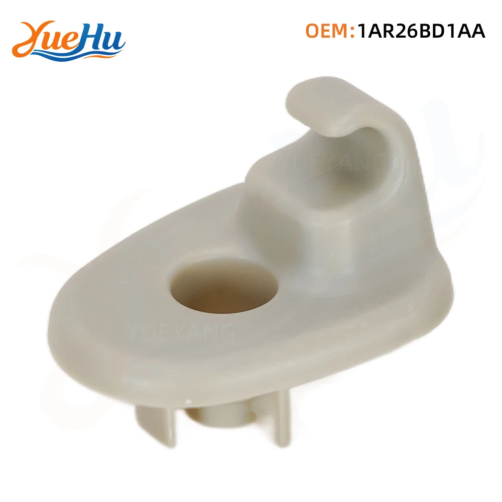 

YUEHU 1AR26BD1AA Sun Visor Holder Hook Retainer Automotive for Jeep Liberty Dodge Nitro Cars Sun Visor Clips 1AR26DW1AA