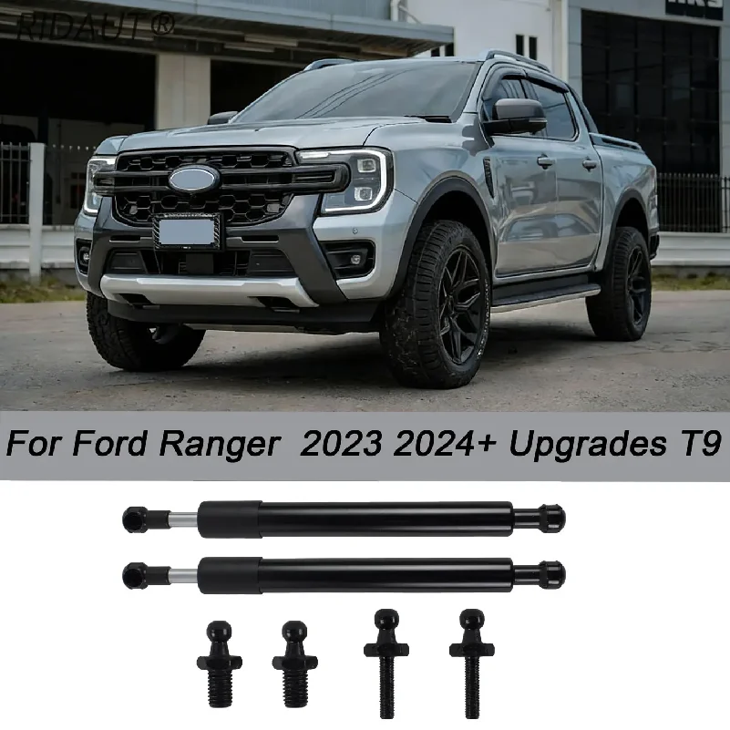 For Ford Ranger T9 Next Gen 2023 2024 2025 2026 Raptor Wildtrak Tailgate Assist Damper Gas Strut Amortecedor Tampa Traseira Kit
