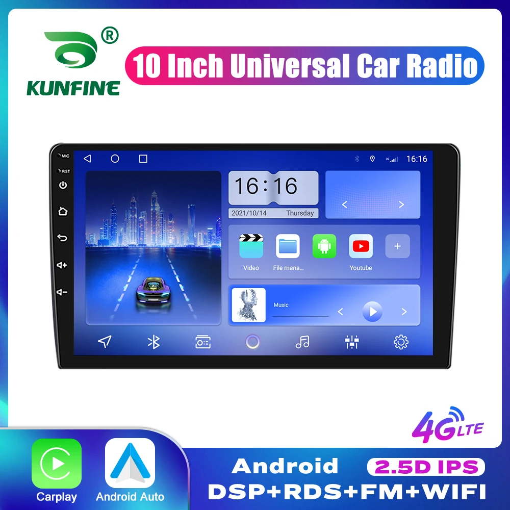 

10 INCH 2GB RAM 32GB ROM Android Car radio Multimedia Video Player Universal Auto Stereo BT Carplay Steering Wheel control