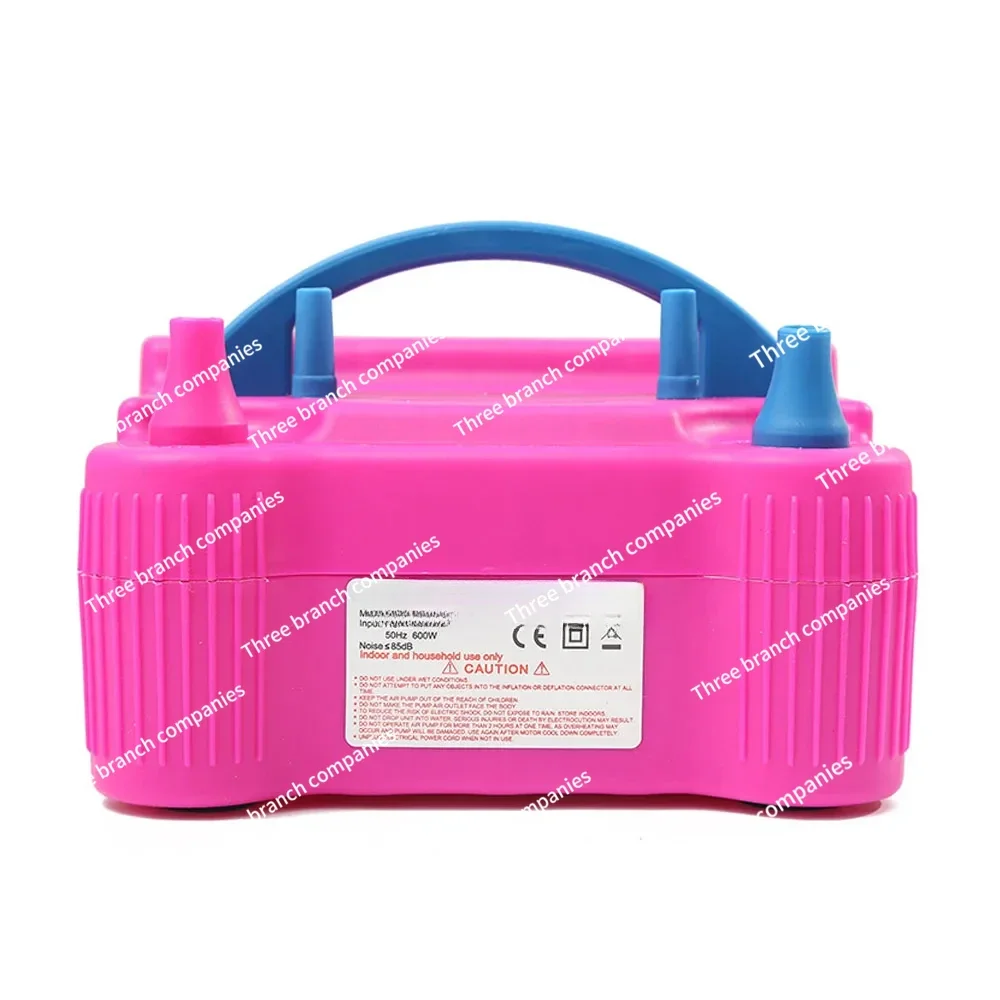 High Voltage Balloon Inflator Double Hole Air Compressor Electric Balloon Inflator Pump Air Blower Balloon Pump