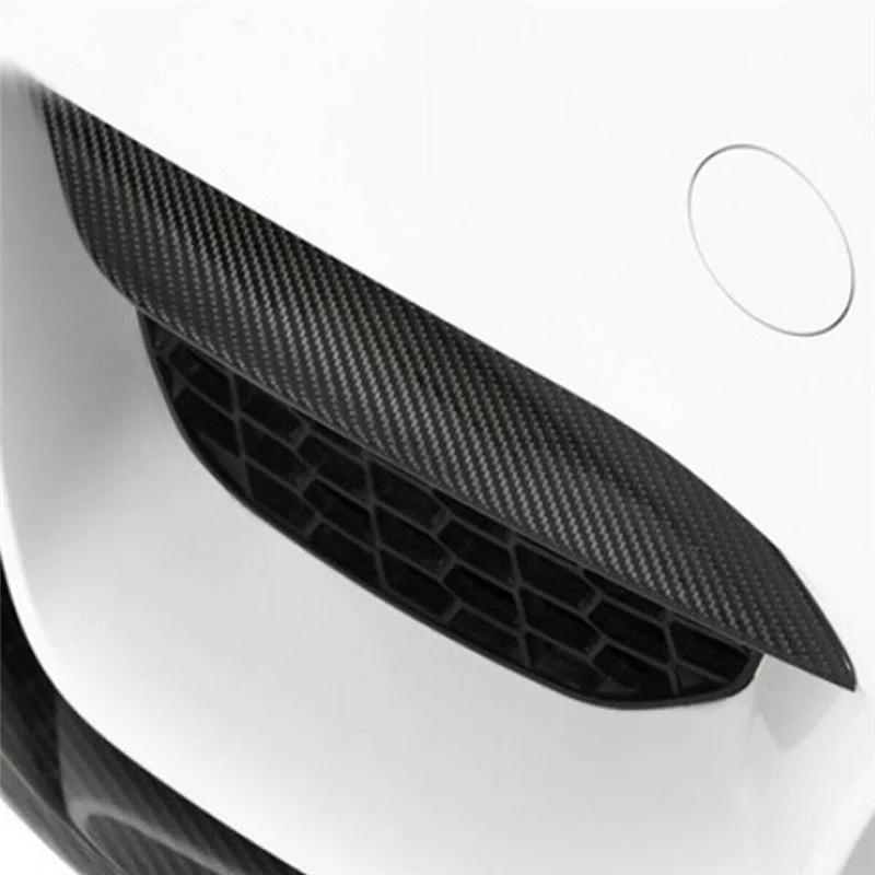 Auto Voorbumper Side Splitter Canards Lip Spoiler Voor Bmw F80 M3 F82 F83 2015-2018 Real Carbon Fiber component