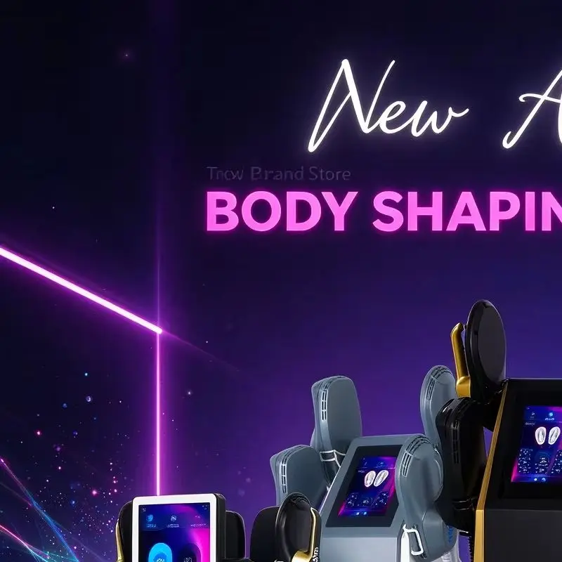 Professional EMSzero 8500W EMS Body Sculpt Machine Muscle Stimulator Fat Burning Shaping 5 Handles With Pelvic Floor Cushion