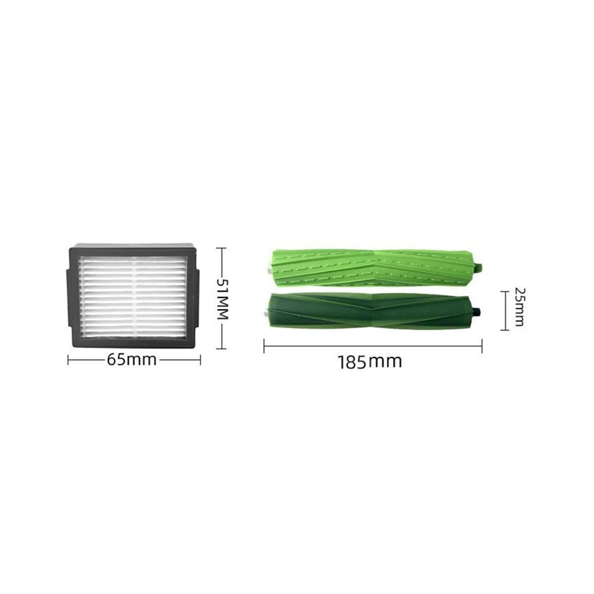 Replacement Rollers Parts for I7 I7+ E5 E6 I3 Accessory Replenishment Kit High Efficiency