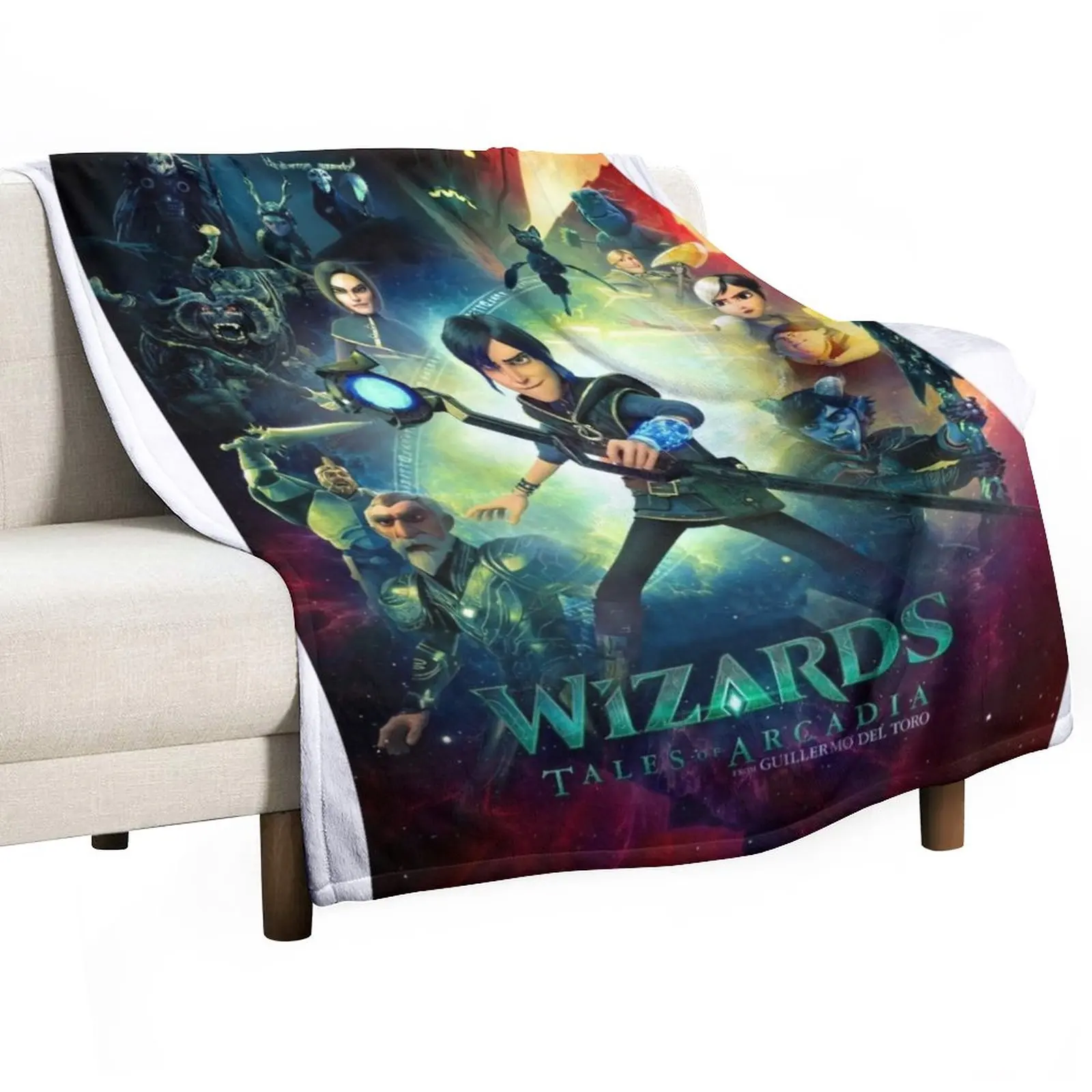 

Wizards Tales of Arcadia Throw Blanket Multi-Purpose cosplay anime