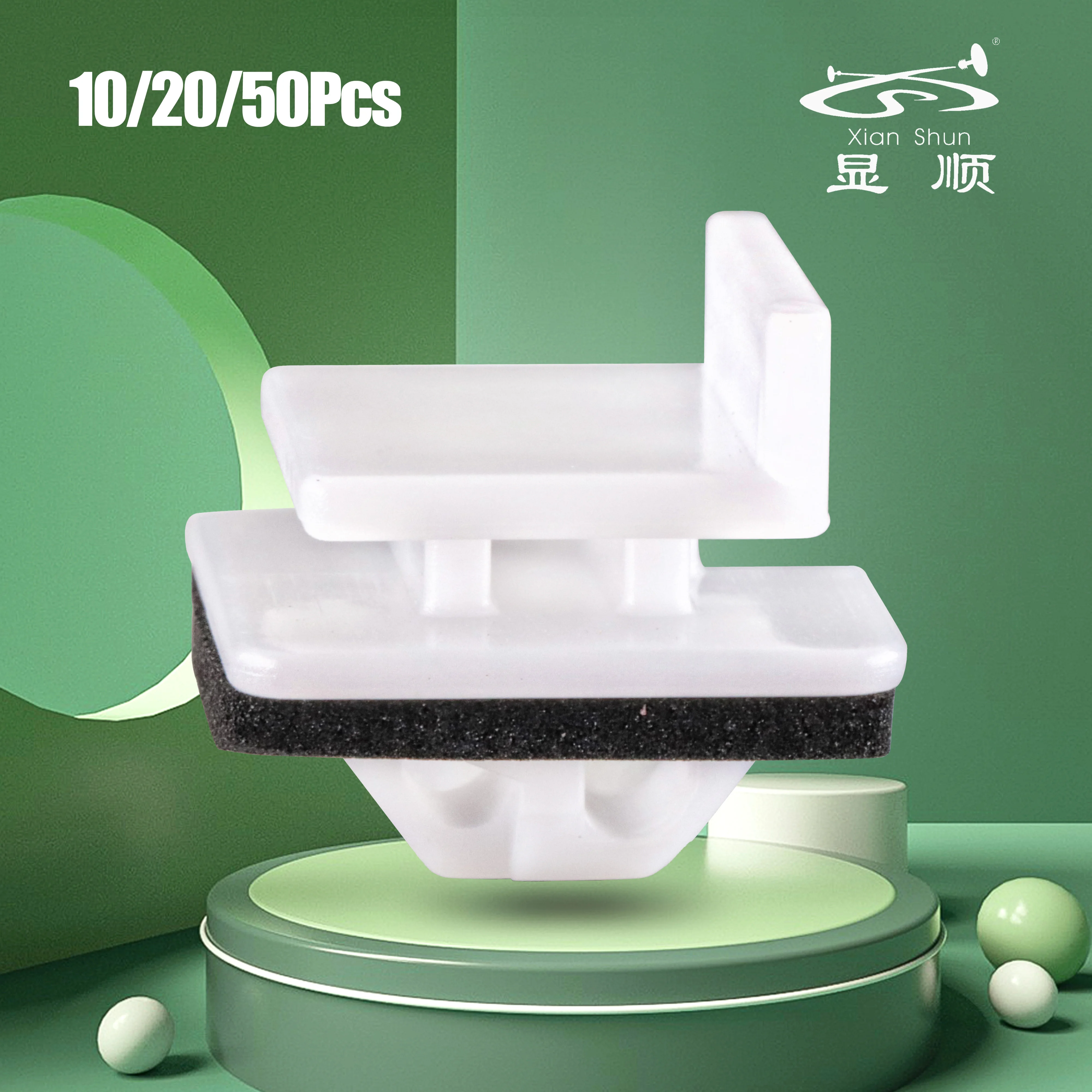 

10/20/50Pcs White POM Side Moulding Interior Replacement Parts Car Fastening Clips Car Accessories For Honda 91514SYP003