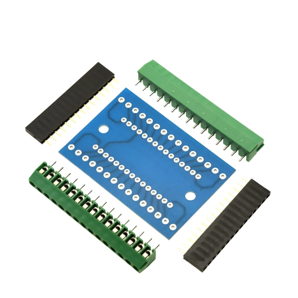 NANO V3.0 3.0 Controller Terminal Adapter Expansion Board NANO IO Shield Simple Extension Plate For Arduino AVR ATMEGA328P