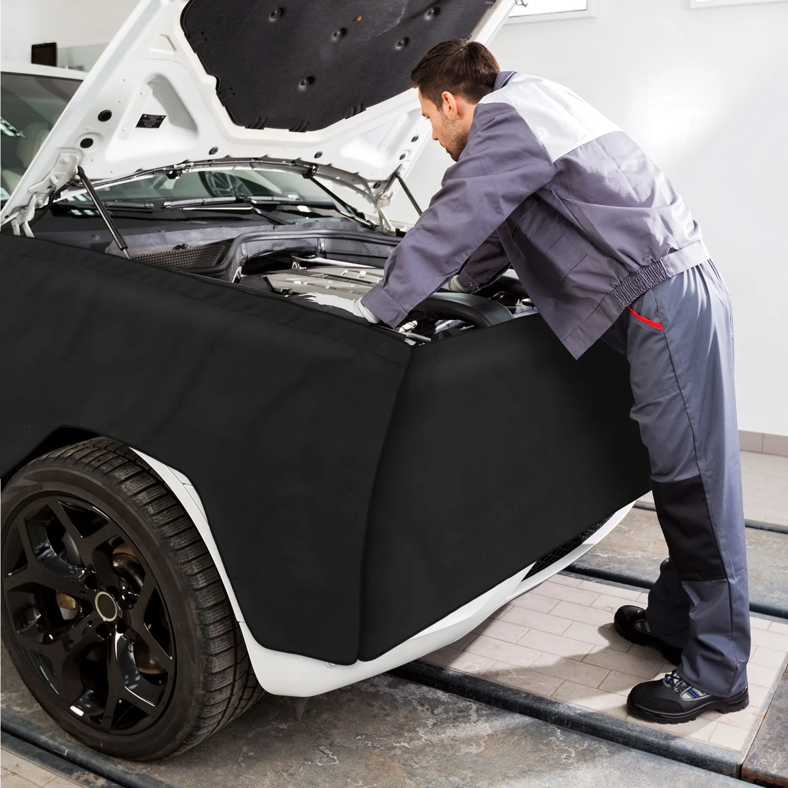 

1Set Automotive Protector Mat Strong PU Cover Repair Work Pad Vehicle Mechanic Car Supply Protective Accessory