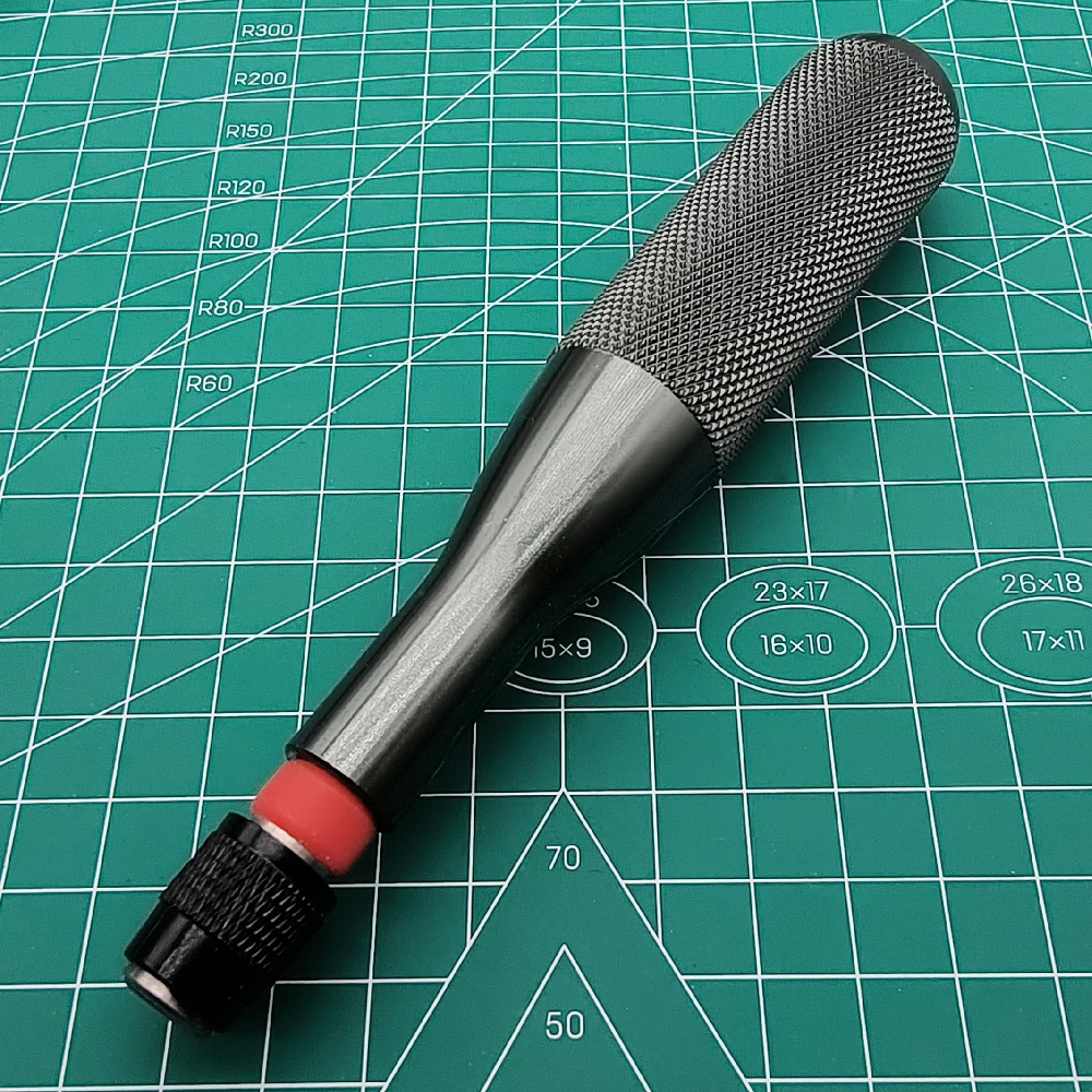 Präzisionsgriff aus Aluminiumlegierung für Schaft, 1/4 Zoll Bits, bequemer Mini-Schraubendreher, 6,35 mm Halter, Reparatur, offene Werkzeuge, professionell – Detail 17