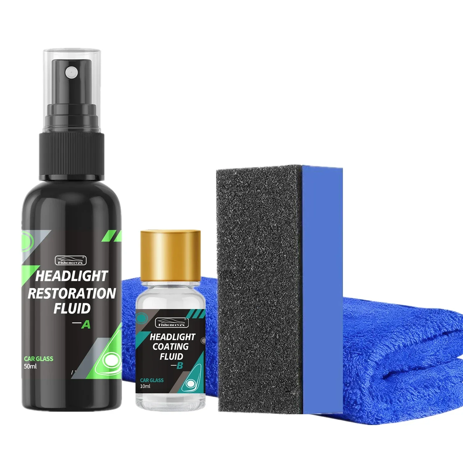 

Car Headlight Restoration Polishing Kits Headlamp Scratch Remover Repair Cleaning Oxidation Headlight Crystal Coating Liquid