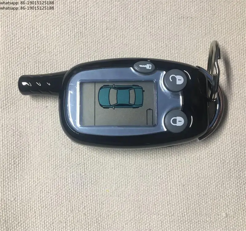 Bestseller ZX-1060 LCD Remote Keychain Bidirectional Car Alarm System