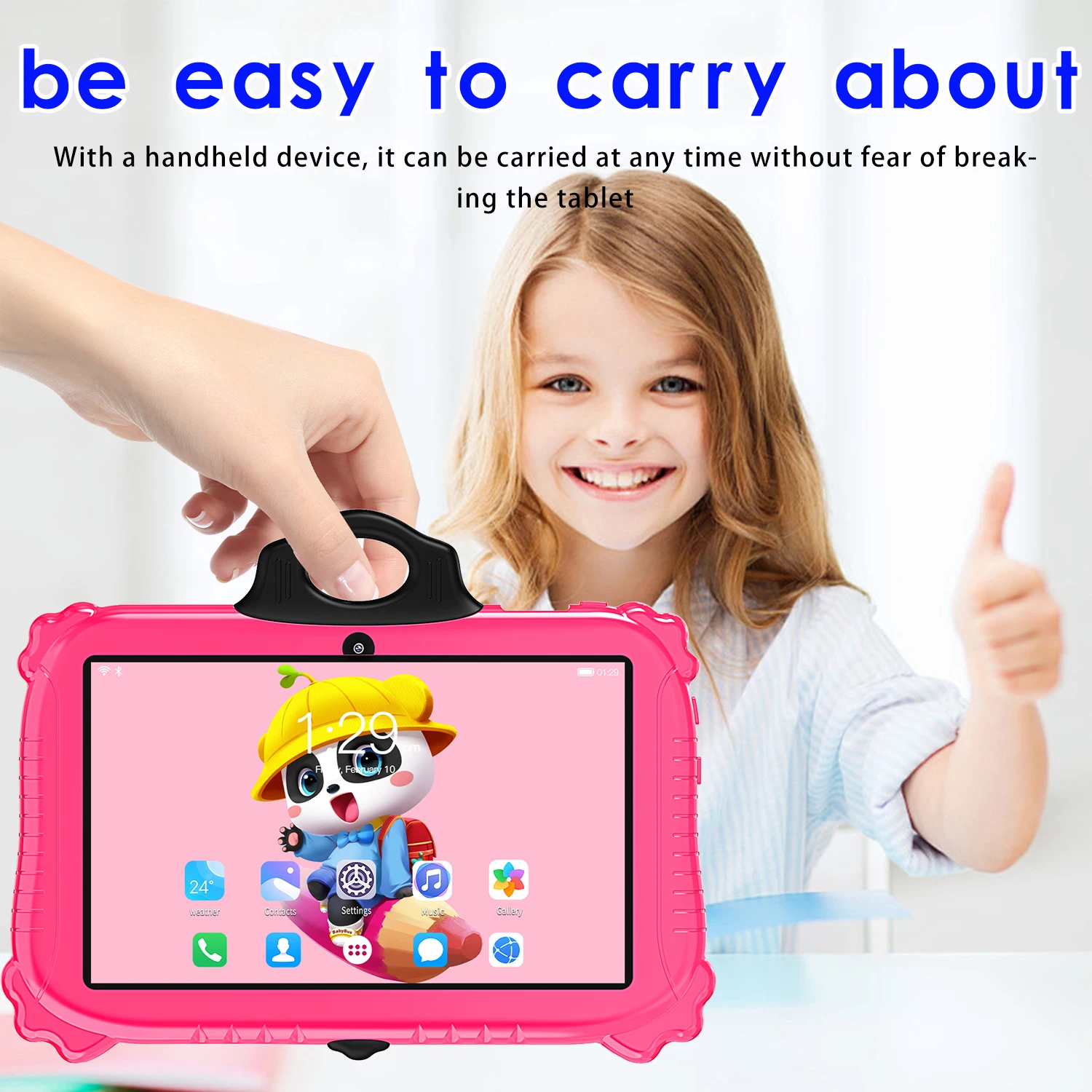2025 Kid's Tablet C79  Android14 HD Screen 12GB RAM 512GB ROM Dual Card Dual Standby 10000mAh Bluetooth GPS WIFI16MP+32MP Tablet