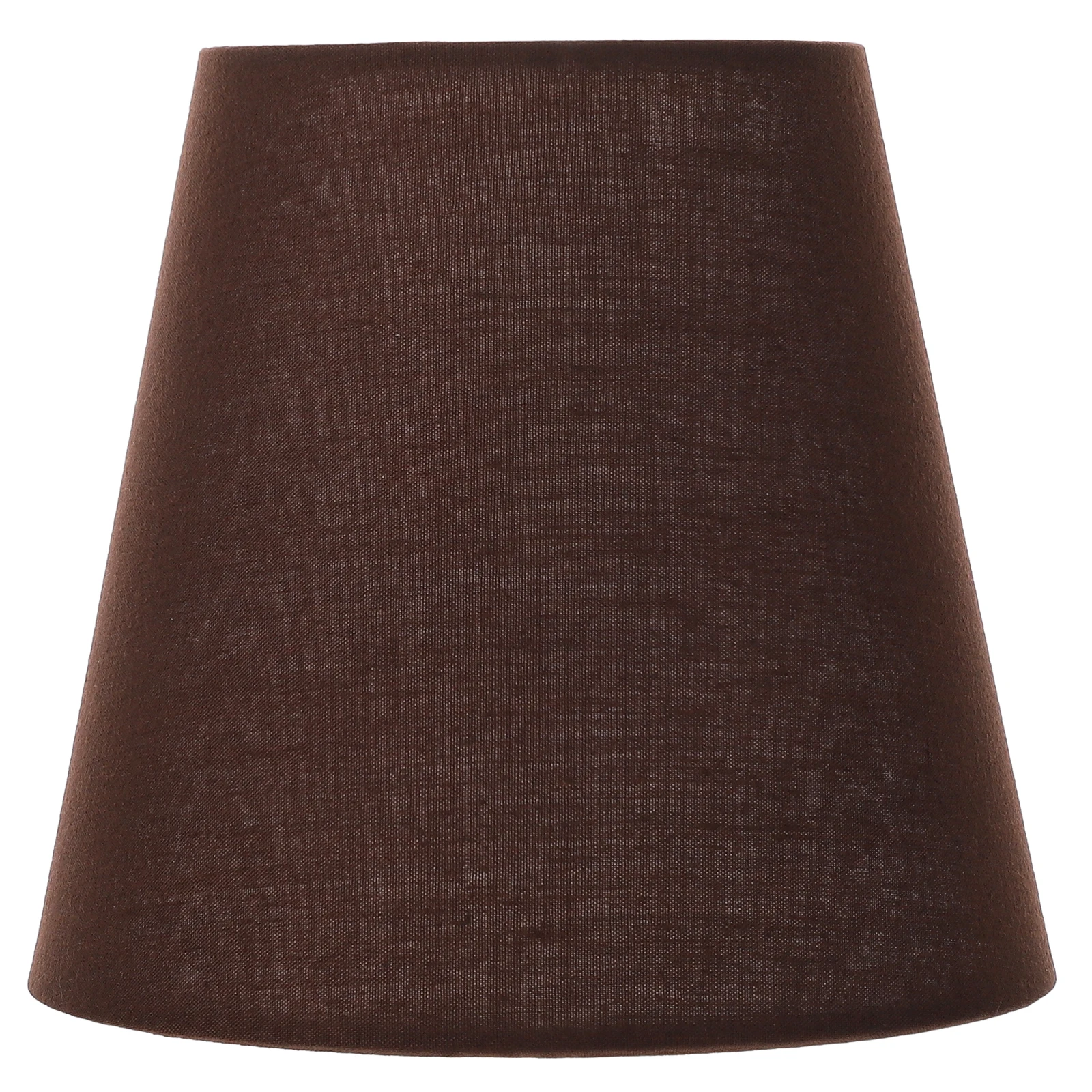 

Coffee Bulb Lampshade Clip Cloth Cover Durable Fabric Linen Shade Home Hotel Decoration Table Lamp Accessory Lighting Attachment