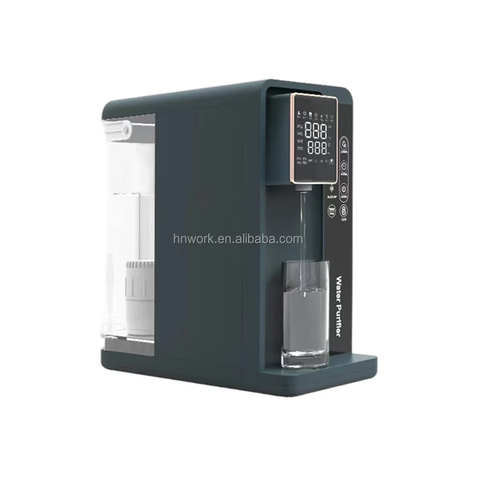 

Высококачественный полностью автоматический интеллектуальный бытовой настольный диспенсер для воды с четырехступенчатой системой обратного осмоса и обогащением водородом