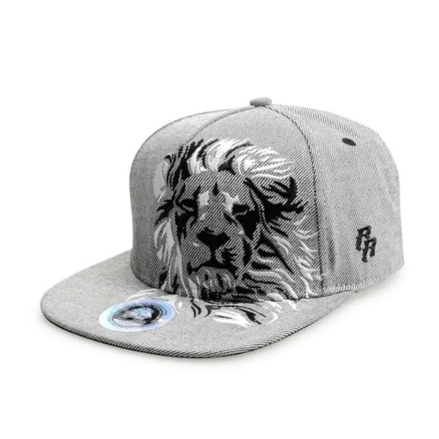 

RIOREX Flat Baseball caps 3D Embroidery Hip hop Cap Adjustable Strapback Mens caps Cool 1707B005 Black